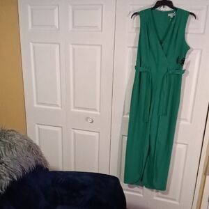 Shelby & Palmer Emerald Green Jumpsuit